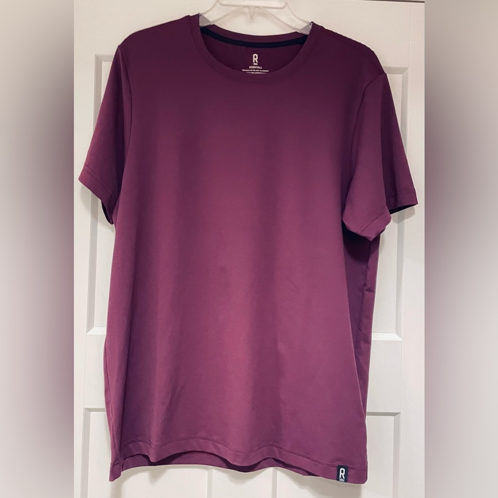 Rhône Essentials Men's Short Sleeve Tee in Plum